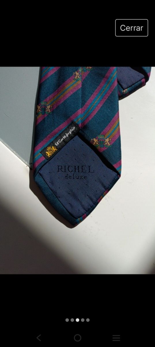 Corbata de seda de Richel de Luxe