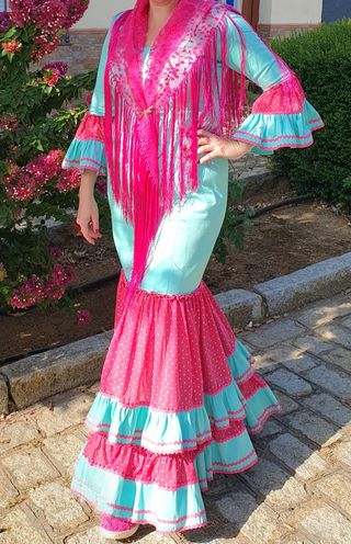 Traje flamenca