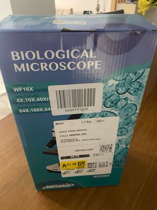 Microscopio para ñino electronico con LED