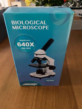 Microscopio para ñino electronico con LED