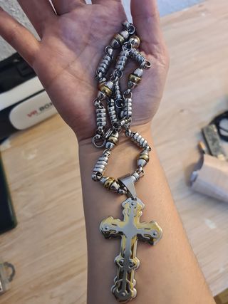 Cadena Gruesa Acero Inoxidable