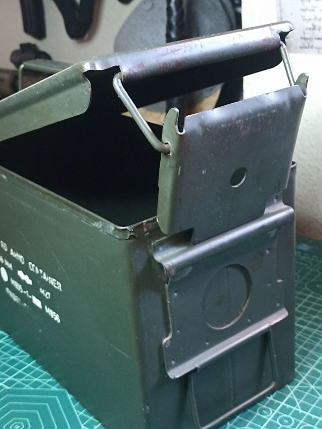 CAJA MUNICION U.S ARMY ORIGINAL GUERRA UCRANIA.