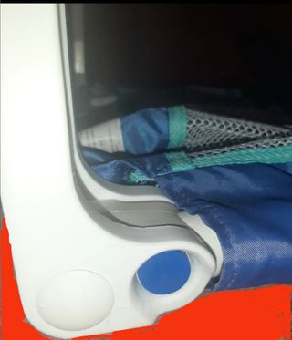 Barandilla portátil de seguridad plegable .