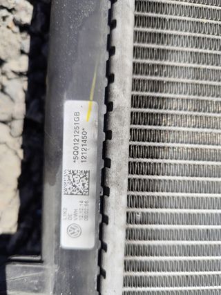 Radiador agua VW golf 7 2.0tdi 1.4 tsi