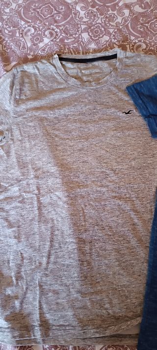 Lote 2 camisetas Hollyster 