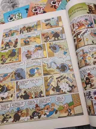 6 Tebeos Ole!. Mortadelo y Filemon