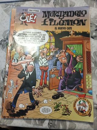 6 Tebeos Ole!. Mortadelo y Filemon