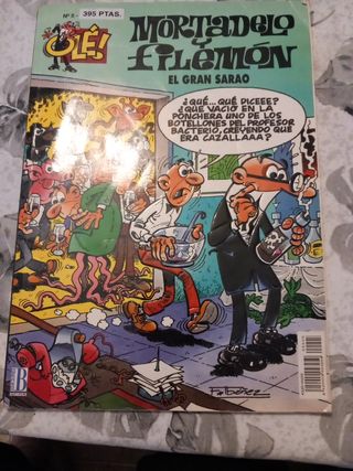 6 Tebeos Ole!. Mortadelo y Filemon