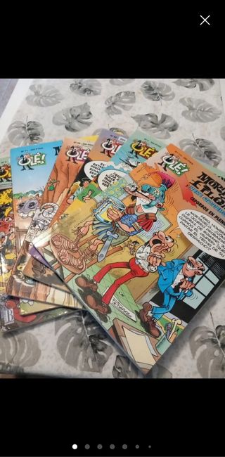 6 Tebeos Ole!. Mortadelo y Filemon