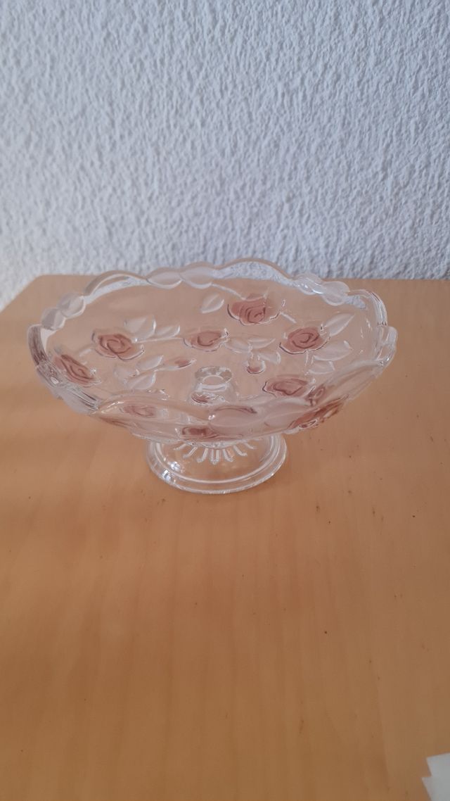 Bombonera cristal tallado