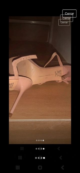 Zapatos de tacon talla 39