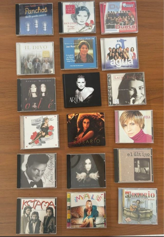 Cd’s musica en español
