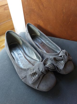 Ballerine in pelle