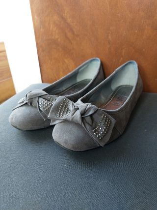Ballerine in pelle