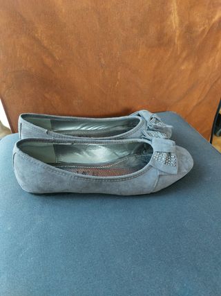 Ballerine in pelle