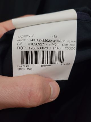 Chaqueta Burberry