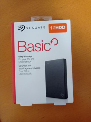 Seagate 1tb externo
