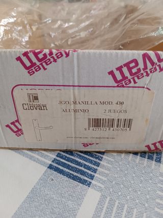 Manillas aluminio