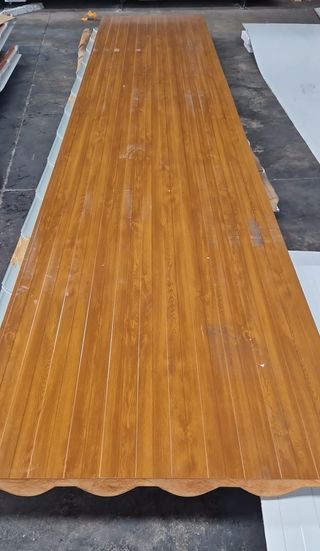 PANEL IMITACIÓN TEJA 40/90 ALBERO/MADERA