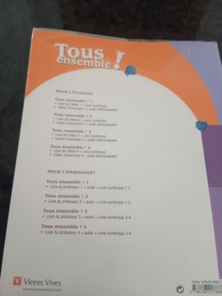 Libros francés ESO Tous ensemble