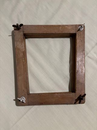 Raquetas y prensa antiguas