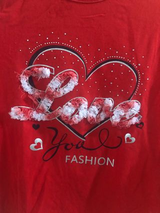 Maglia in cotone per ragazzina