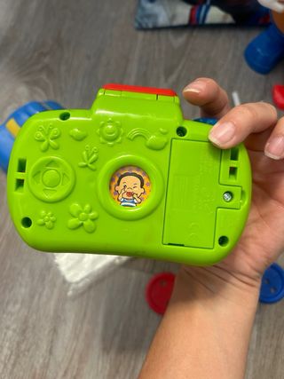 Lote de juguetes( Sr potato, camara de fotos..)