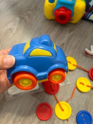 Lote de juguetes( Sr potato, camara de fotos..)