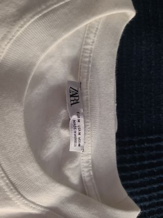 Camiseta Zara hombre.
