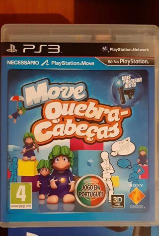 Jogo Move quebra cabeças, PS3