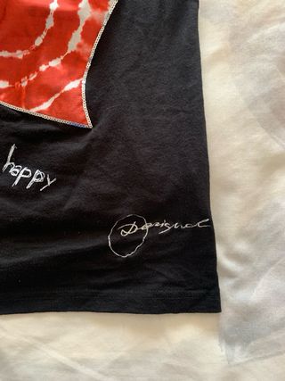 Camiseta desigual Mujer talla M