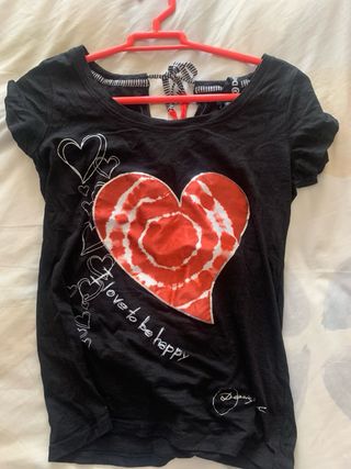Camiseta desigual Mujer talla M