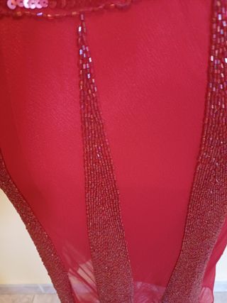 Vestido de fiesta rojo