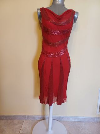 Vestido de fiesta rojo