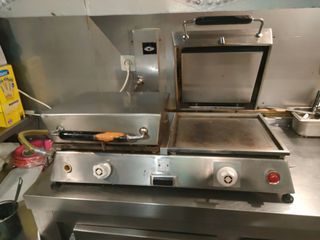 Plancha tostador hosteleria
