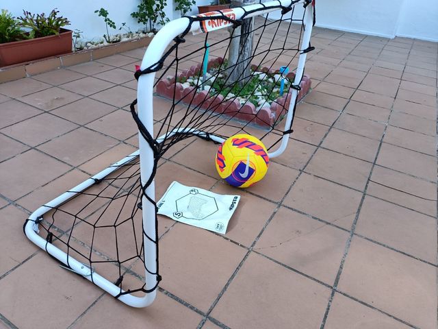 Portería de futbol basic  gol de acero garvanizado