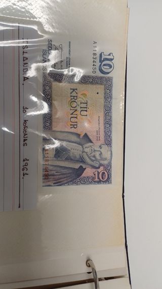 Billetes antiguos Europa.