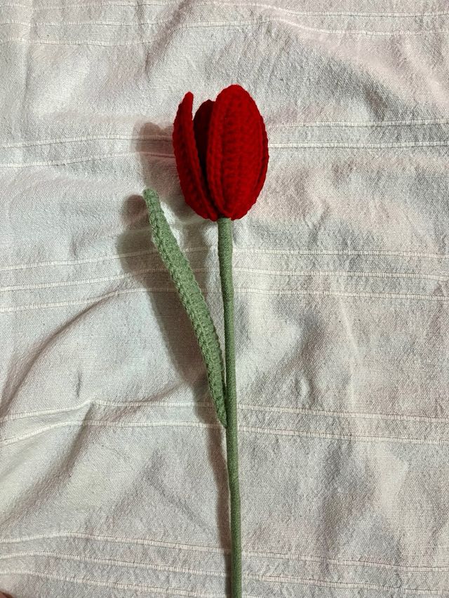Flor tulipan amigurumi - crochet