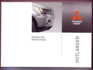 MANUALES DE USUARIO DE MITSUBISHI OUTLANDER