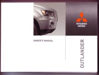 MANUALES DE USUARIO DE MITSUBISHI OUTLANDER