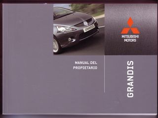 MANUALES ORIGINALES MITSUBISHI GRANDIS