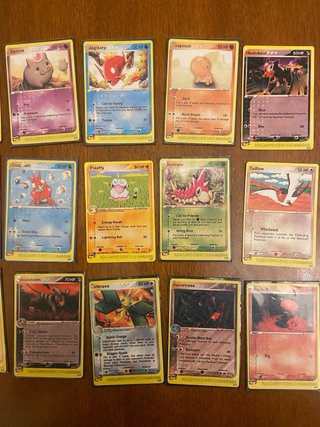 Carte pokemon 2003