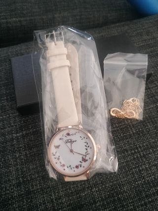 Reloj + pulsera infinito