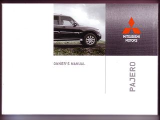 Manuales de usuario mitsubishi MONTERO