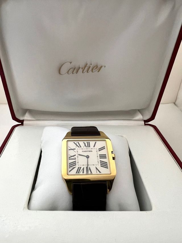 Cartier Santos Dumont 18k ref 2649