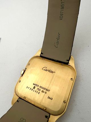Cartier Santos Dumont 18k ref 2649