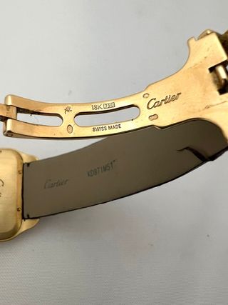 Cartier Santos Dumont 18k ref 2649