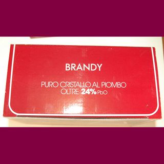 Bicchieri da degustazione cognac in cristallo