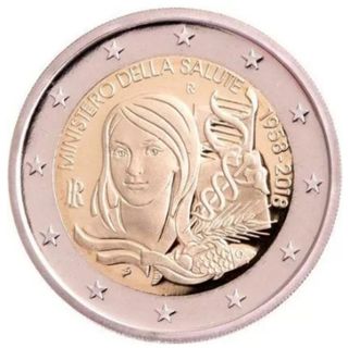 Moneda 2 euro Italia 2018. Vendo