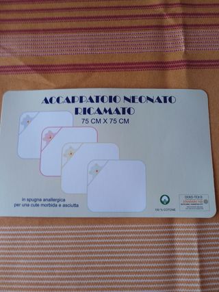 Accappatoio neonato